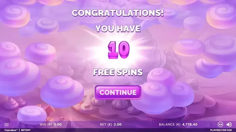 Cupcakes slot screenshot 4