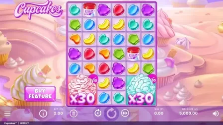 Cupcakes slot screenshot 1