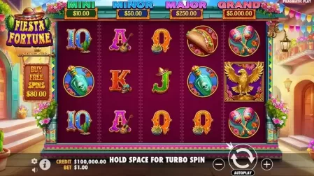 Fiesta Fortune slot screenshot 1
