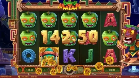 Fruity Mayan slot screenshot 5