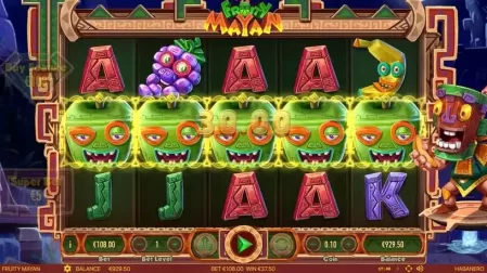 Fruity Mayan slot screenshot 3