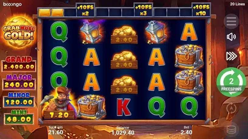 Grab more Gold! slot screenshot 5