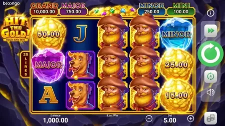 Hit The Gold slot screenshot 1