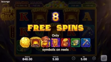 Hit The Gold slot screenshot 5