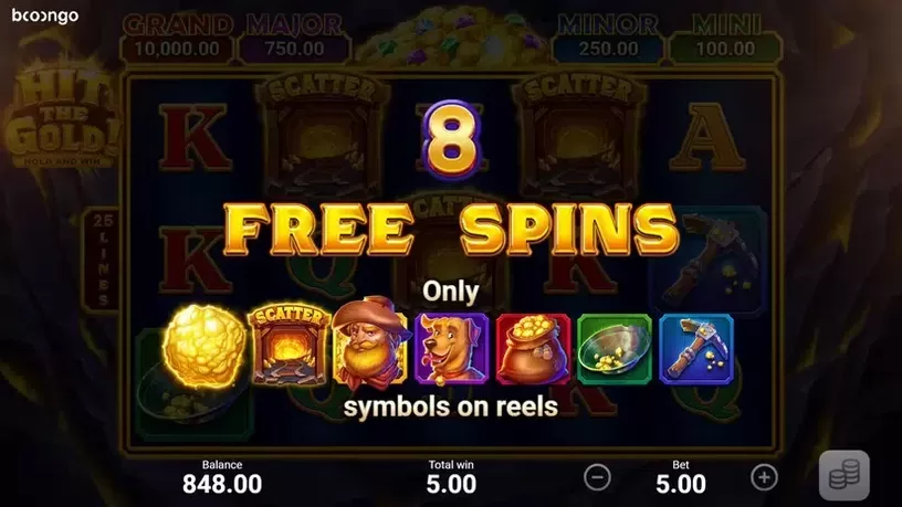 Hit The Gold slot screenshot 5