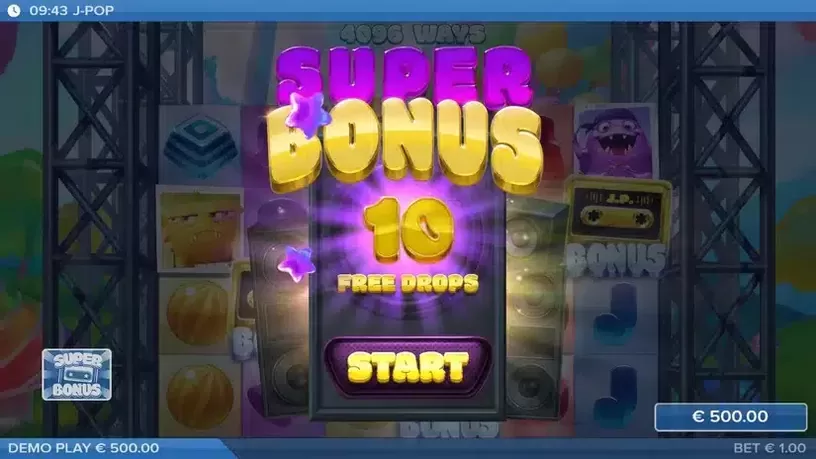 J-POP slot screenshot 2