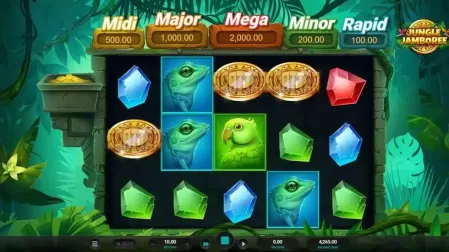 Jungle Jamboree slot screenshot 3