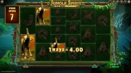 Jungle Spirit Megaways slot screenshot 4