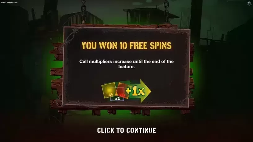Junkyard Kings slot screenshot 3