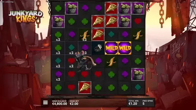 Junkyard Kings slot screenshot 4