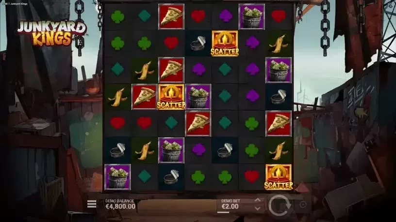 Junkyard Kings slot screenshot 2