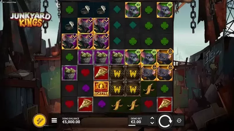 Junkyard Kings slot screenshot 1