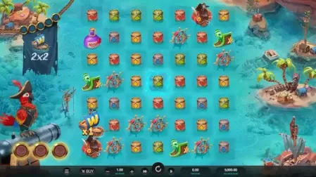 Kraken’s Cove slot screenshot 1