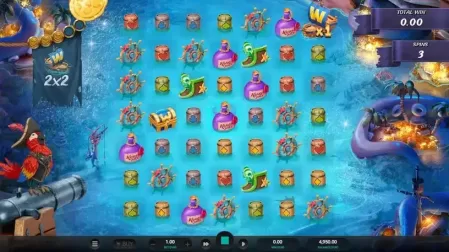 Kraken’s Cove slot screenshot 3