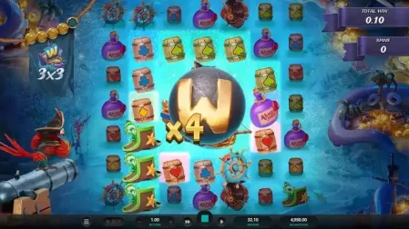 Kraken’s Cove slot screenshot 4