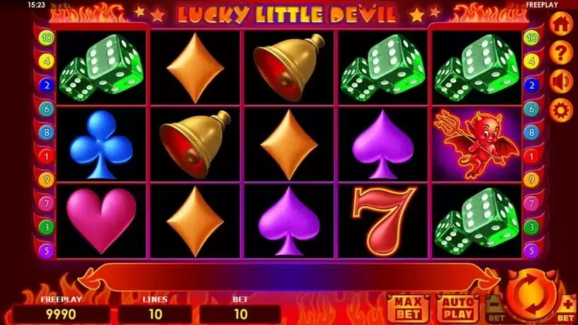 Lucky Little Devil slot screenshot 1