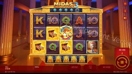 Midas Golden Touch 3 slot screenshot 3