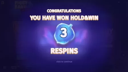 Piggy Bank Hold&Win slot screenshot 2