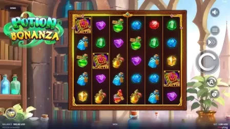 Potion Bonanza slot screenshot 1