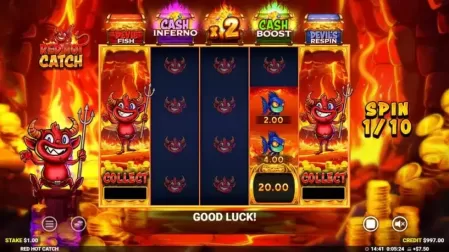 Red Hot Catch slot screenshot 6