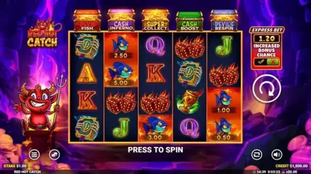 Red Hot Catch slot screenshot 1