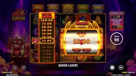 Red Hot Catch slot screenshot 3