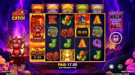 Red Hot Catch slot screenshot 4