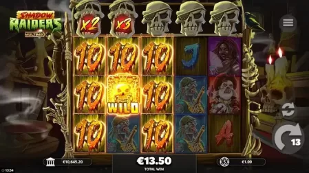 Shadow Raiders MultiMax slot screenshot 6
