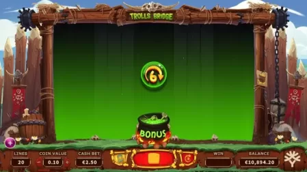 Trolls Bridge slot screenshot 4