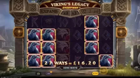 Viking’s Legacy Everyway slot screenshot 2