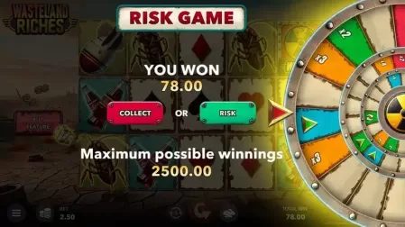 Wasteland Riches slot screenshot 5