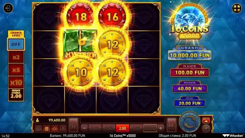 16 Coins™ x5000 slot screenshot 3