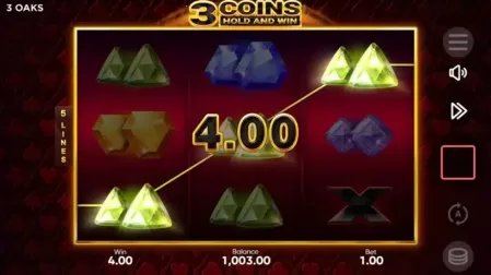 3 Coins Hold and Win slot screenshot 4