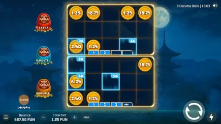 3 Daruma Dolls slot screenshot 4