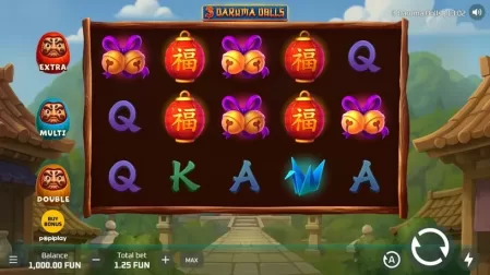 3 Daruma Dolls slot screenshot 1