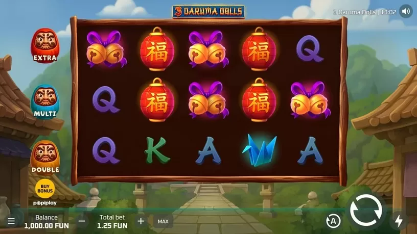 3 Daruma Dolls slot screenshot 1