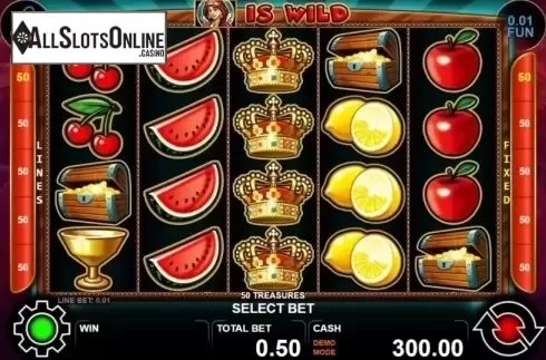 Reel Screen. 50 Treasures from Casino Technology