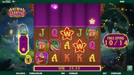 Animal Carnival slot screenshot 6