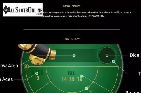 Game Rules screen