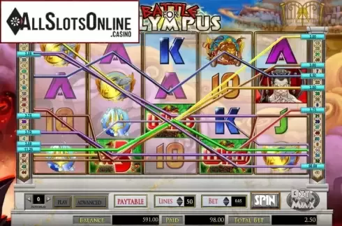 Screen6. Battle for Olympus from Amaya