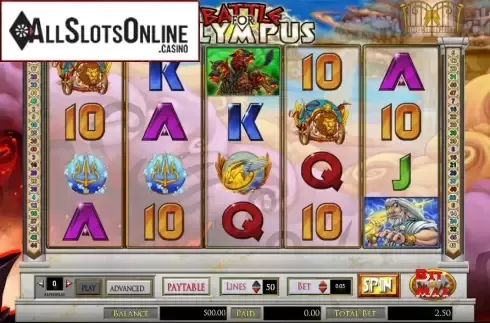 Screen4. Battle for Olympus from Amaya