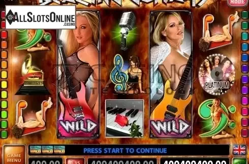Screen2. Blazing Guitars Ultima from Casino Technology