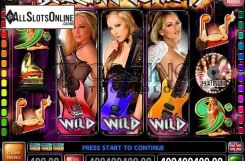 Screen3. Blazing Guitars Ultima from Casino Technology