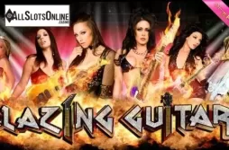 Screen1. Blazing Guitars Ultima from Casino Technology