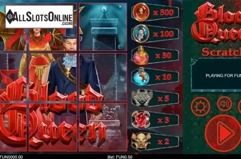 Reels screen . Blood Queen Scratch from IronDog