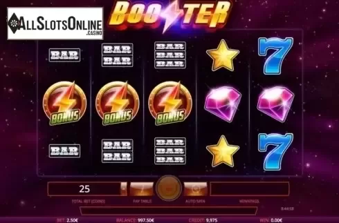 Screen 2. Booster from iSoftBet
