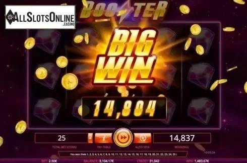 Screen 6. Booster from iSoftBet