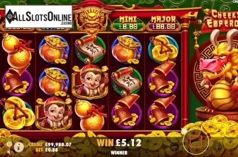 Free Spins Gameplay Screen