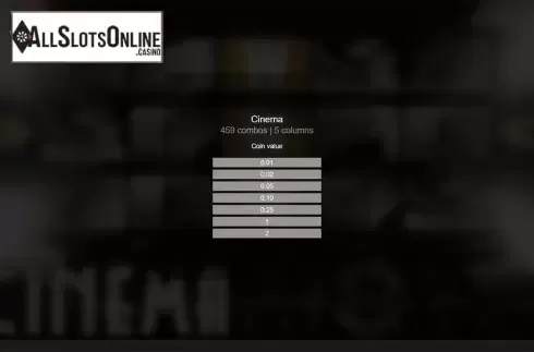 Intro screen. Cinema (Espresso Games) from Espresso Games