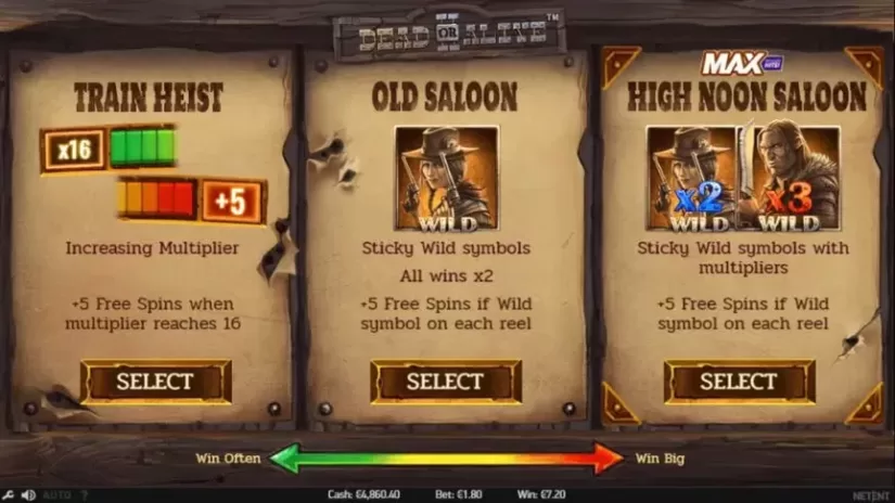 Dead or Alive 2 slot screenshot 5